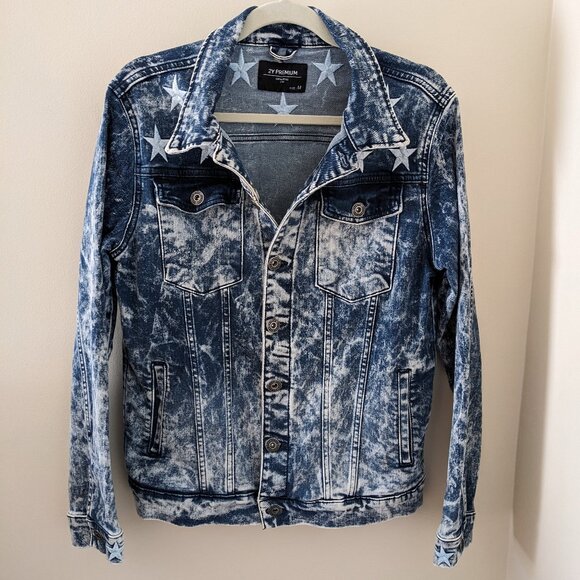 2Y Premium Jean Jacket - Picture 1 of 7